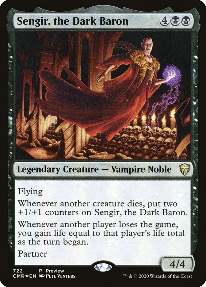 Sengir, the Dark Baron [Commander Legends Promos] | Impulse Games and Hobbies