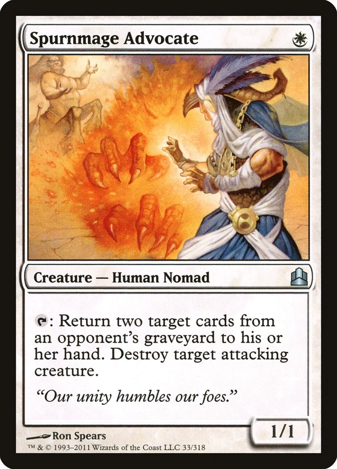 Spurnmage Advocate [Commander 2011] | Impulse Games and Hobbies