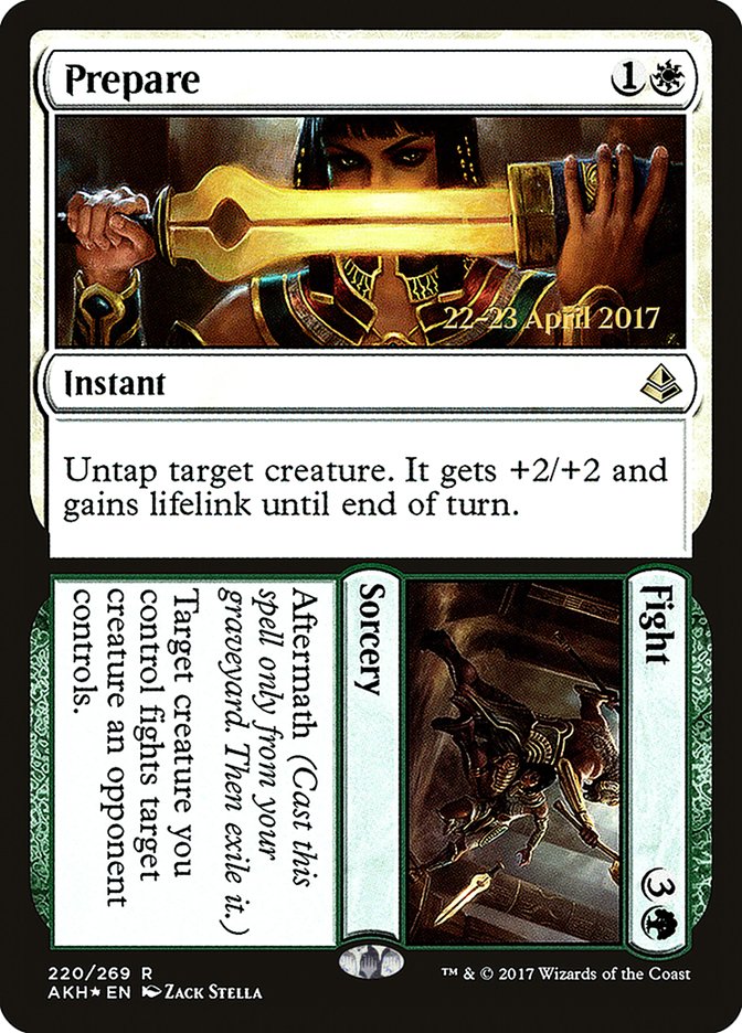 Prepare // Fight [Amonkhet Prerelease Promos] | Impulse Games and Hobbies