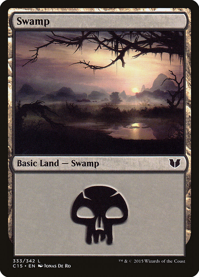 Swamp (333) [Commander 2015] | Impulse Games and Hobbies