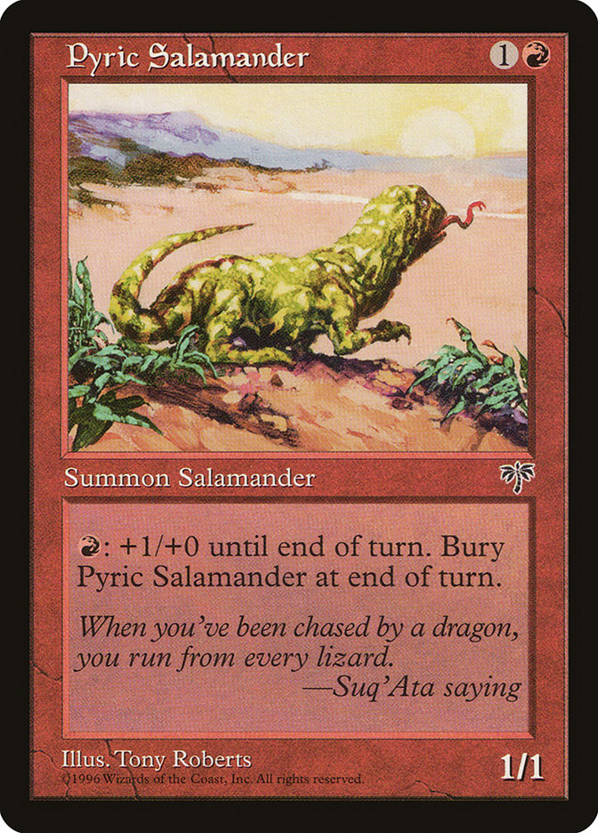 Pyric Salamander [Mirage] | Impulse Games and Hobbies