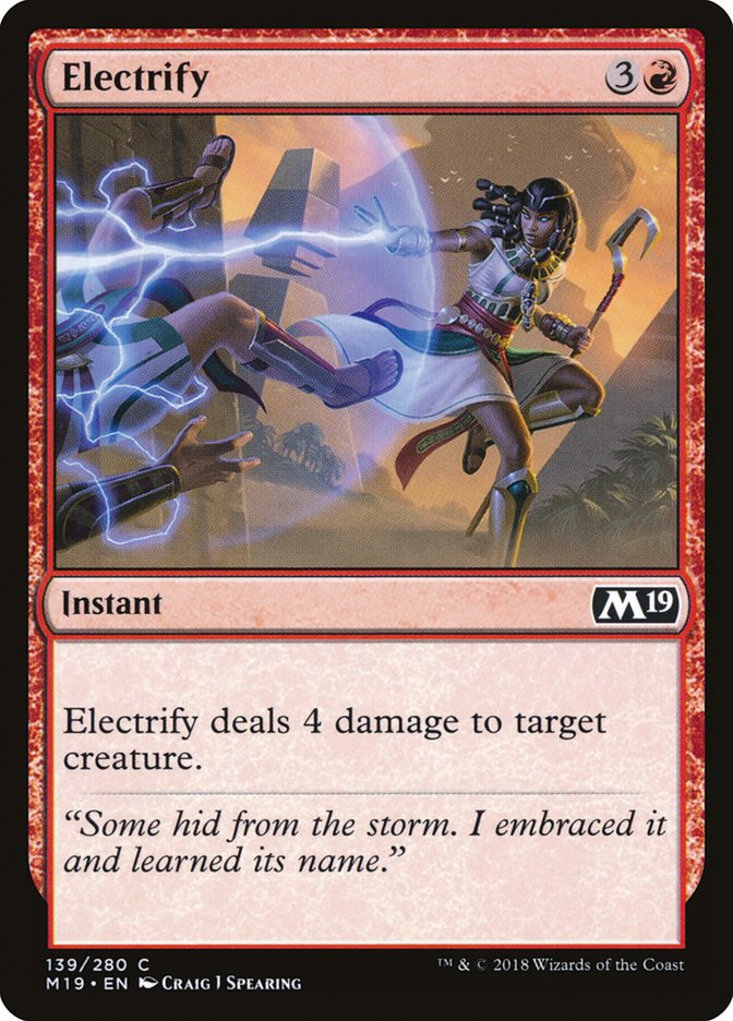 Electrify [Core Set 2019] | Impulse Games and Hobbies