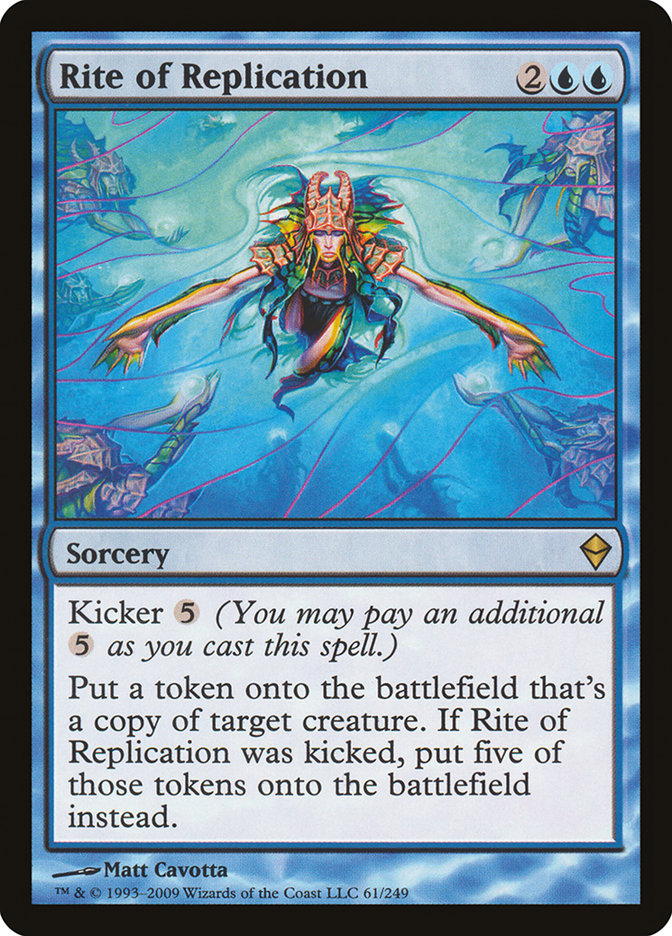 Rite of Replication [Zendikar] | Impulse Games and Hobbies