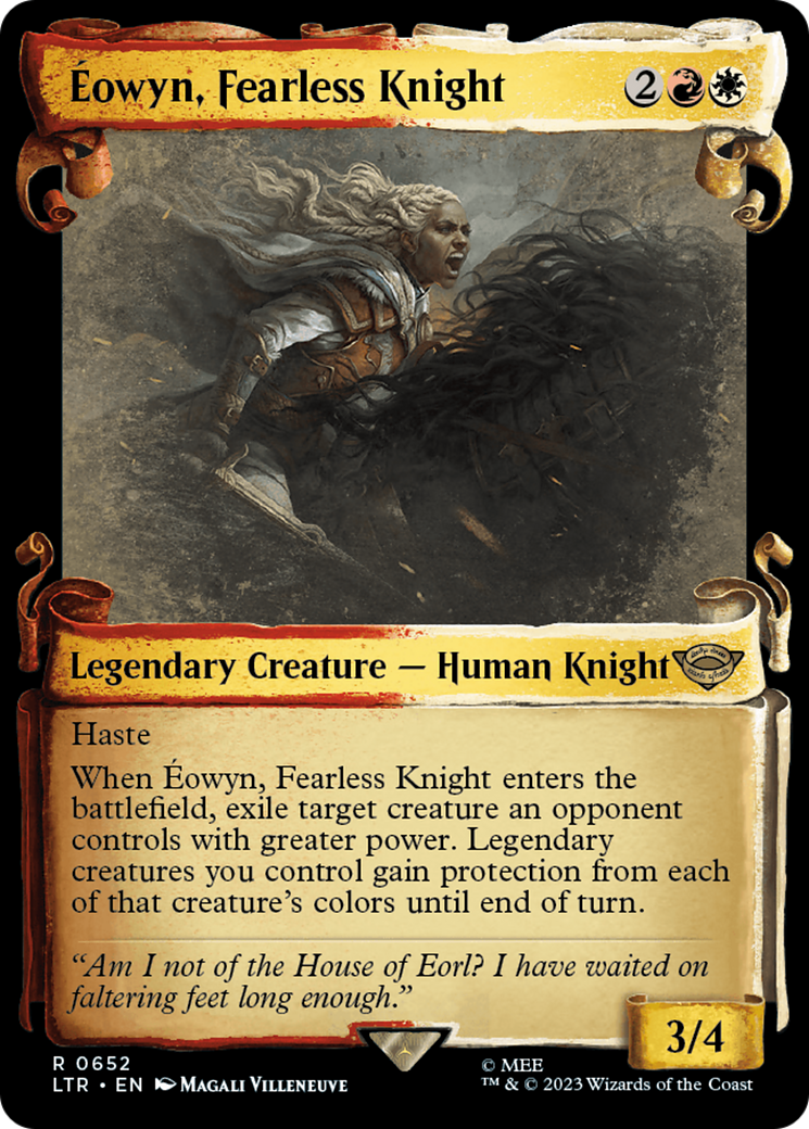 Eowyn, Fearless Knight [The Lord of the Rings: Tales of Middle-Earth Showcase Scrolls] | Impulse Games and Hobbies