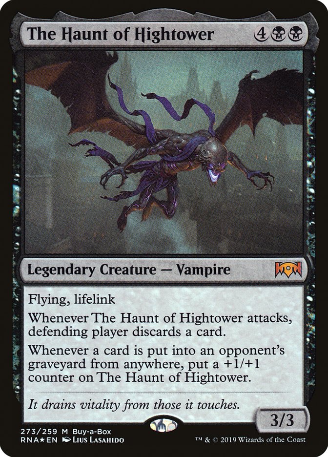 The Haunt of Hightower (Buy-A-Box) [Ravnica Allegiance] | Impulse Games and Hobbies