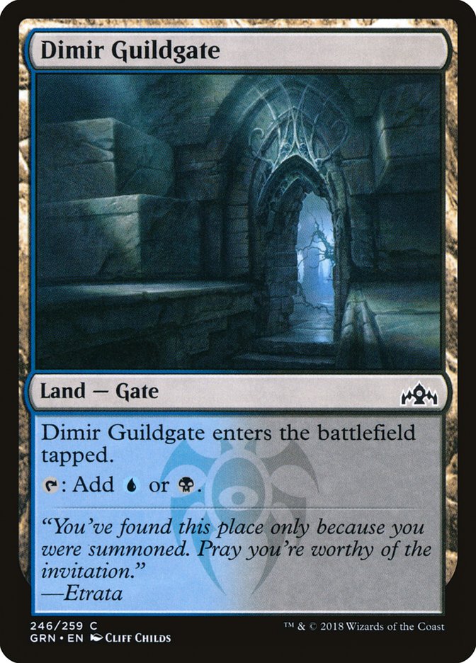 Dimir Guildgate (246/259) [Guilds of Ravnica] | Impulse Games and Hobbies
