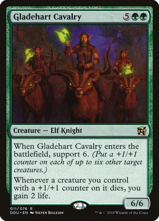 Gladehart Cavalry [Duel Decks: Elves vs. Inventors] | Impulse Games and Hobbies