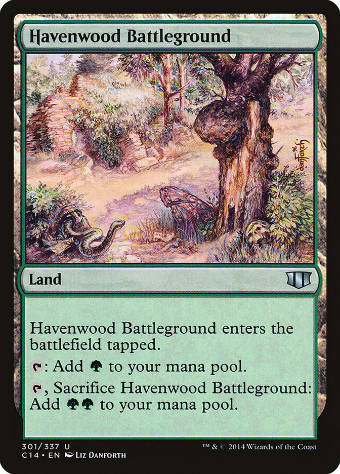 Havenwood Battleground [Commander 2014] | Impulse Games and Hobbies