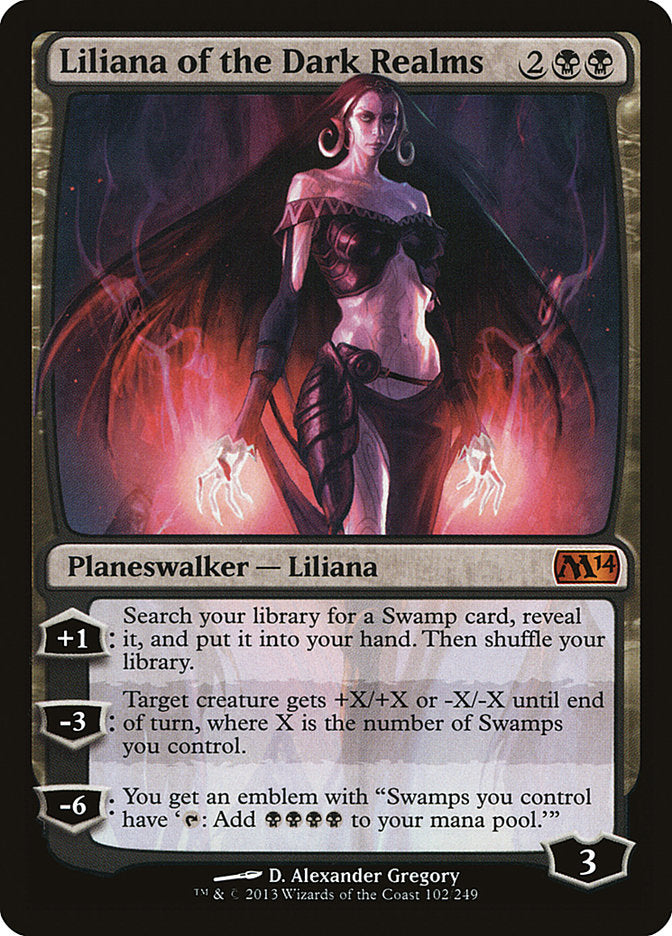 Liliana of the Dark Realms [Magic 2014] | Impulse Games and Hobbies