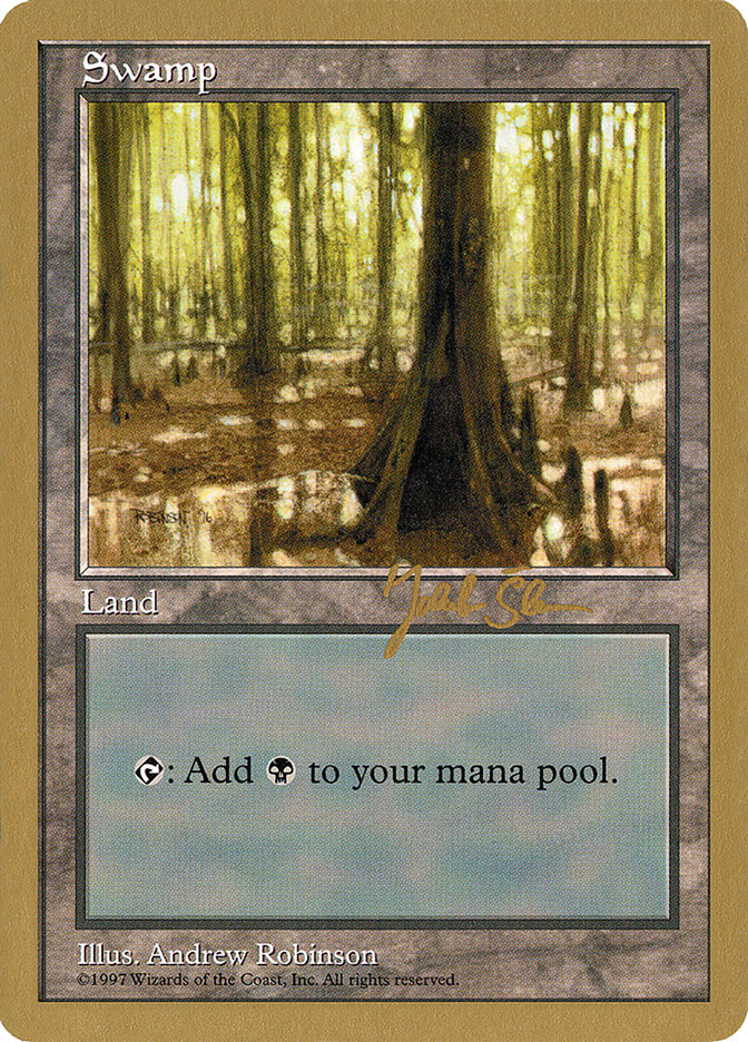 Swamp (js439) (Jakub Slemr) [World Championship Decks 1997] | Impulse Games and Hobbies