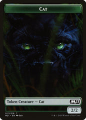 Beast // Cat (011) Double-sided Token [Core Set 2021 Tokens] | Impulse Games and Hobbies