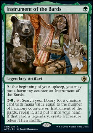 Instrument of the Bards (Promo Pack) [Dungeons & Dragons: Adventures in the Forgotten Realms Promos] | Impulse Games and Hobbies