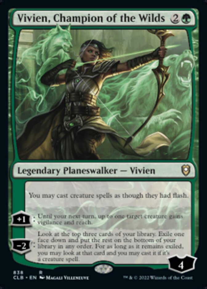 Vivien, Champion of the Wilds [Commander Legends: Battle for Baldur's Gate] | Impulse Games and Hobbies