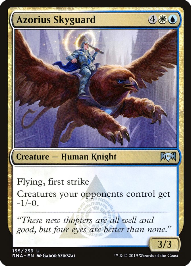 Azorius Skyguard [Ravnica Allegiance] | Impulse Games and Hobbies