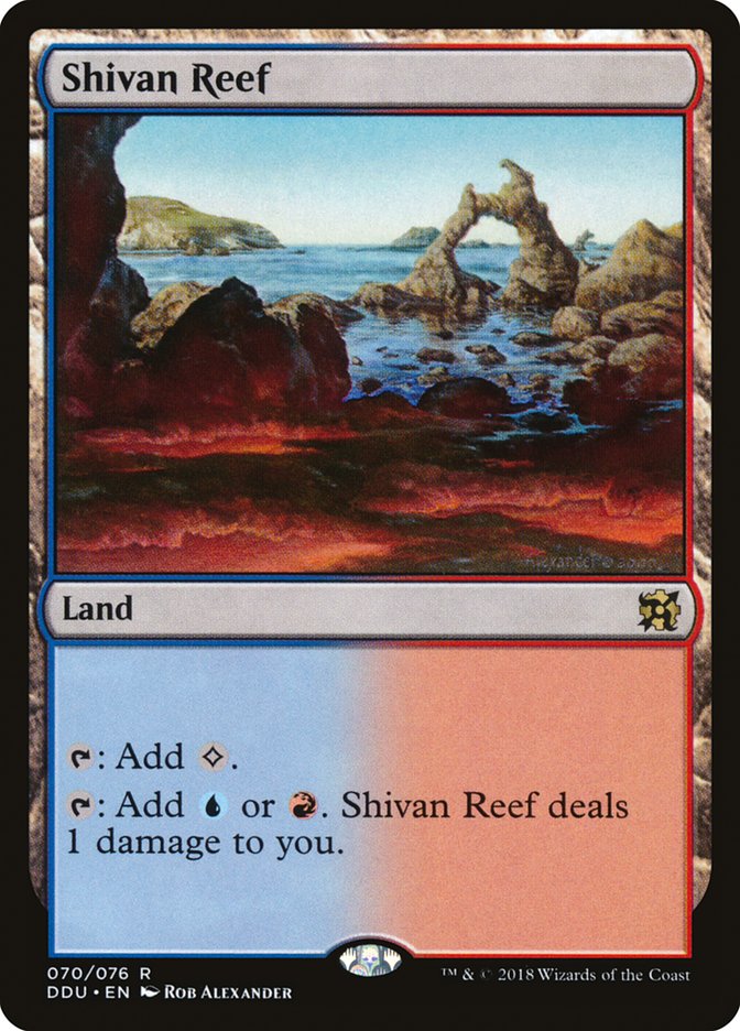 Shivan Reef [Duel Decks: Elves vs. Inventors] | Impulse Games and Hobbies