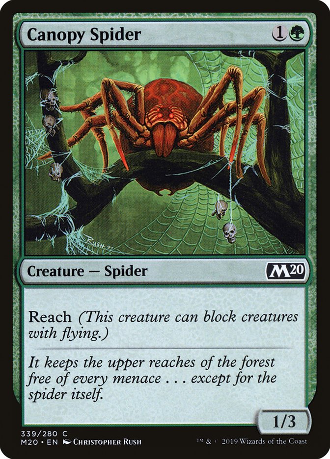 Canopy Spider [Core Set 2020] | Impulse Games and Hobbies