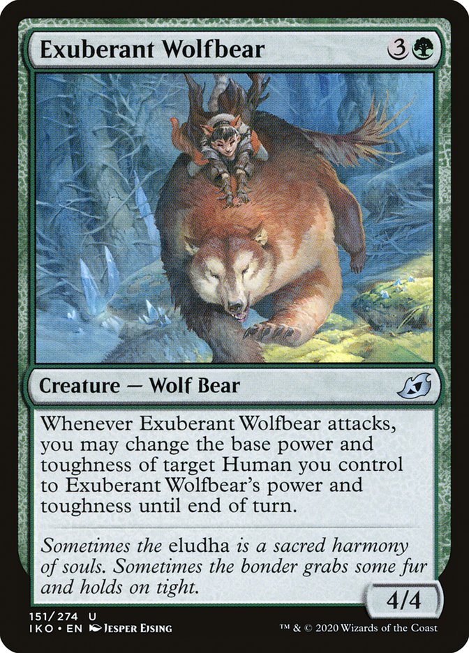 Exuberant Wolfbear [Ikoria: Lair of Behemoths] | Impulse Games and Hobbies
