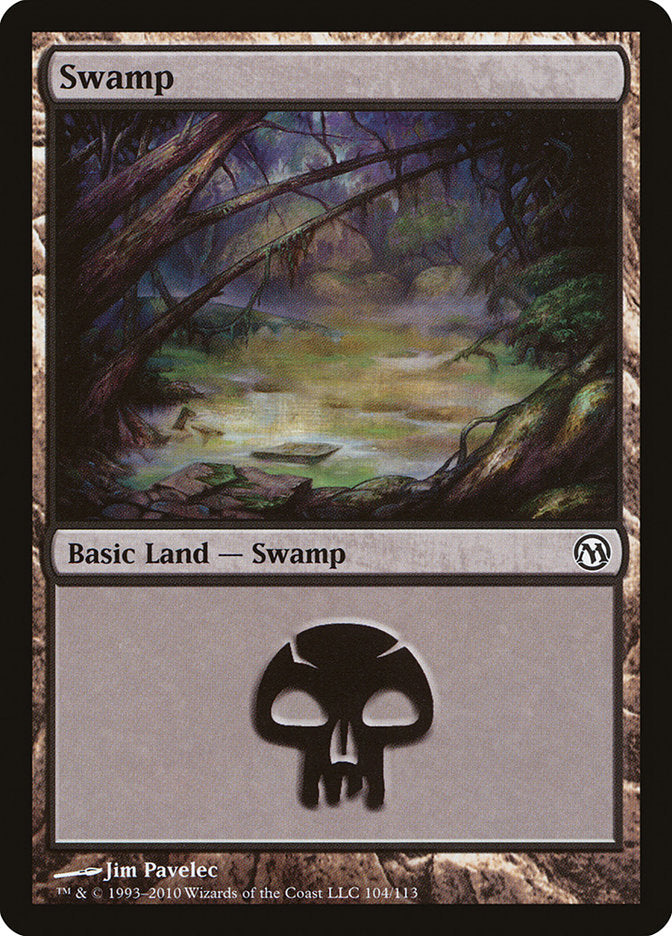 Swamp (104) [Duels of the Planeswalkers] | Impulse Games and Hobbies