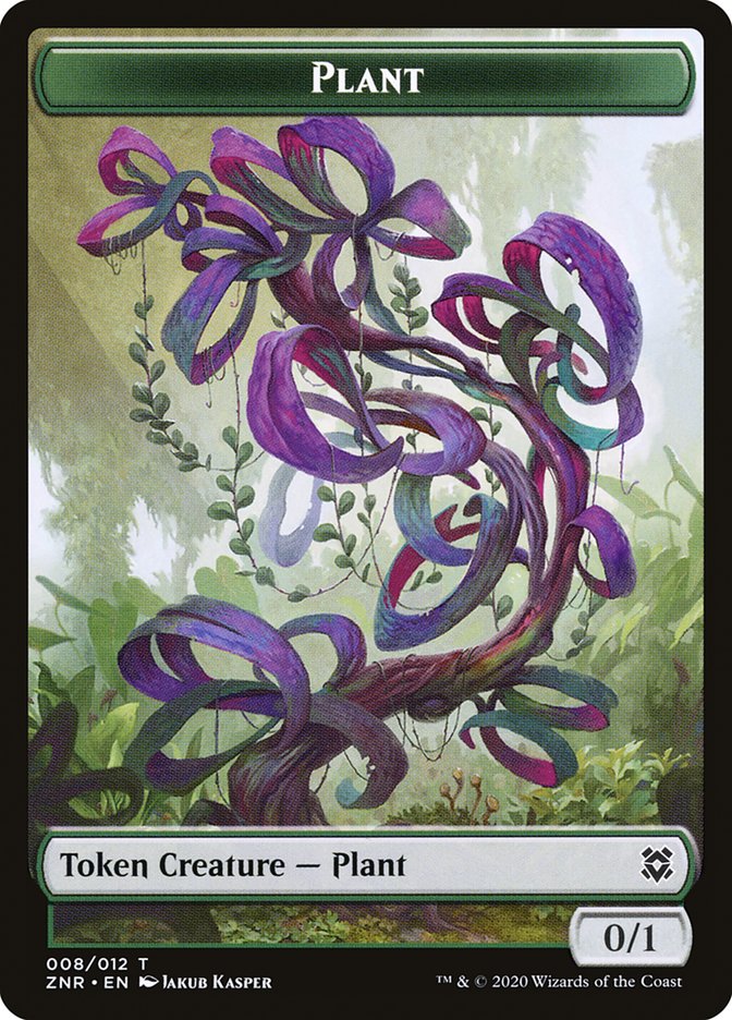 Plant Token [Zendikar Rising Tokens] | Impulse Games and Hobbies