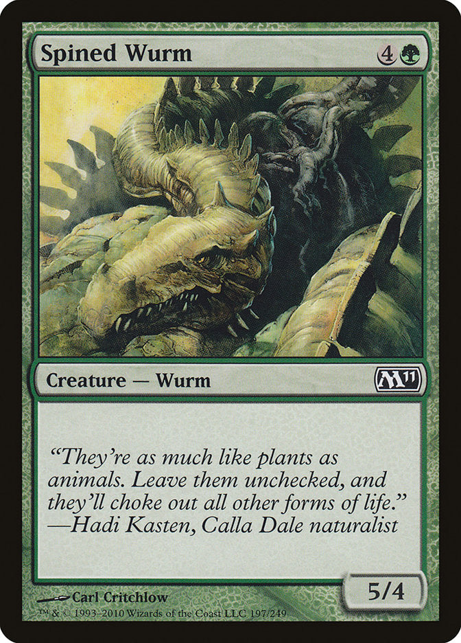 Spined Wurm [Magic 2011] | Impulse Games and Hobbies