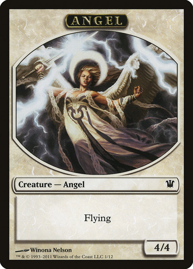 Angel Token [Innistrad Tokens] | Impulse Games and Hobbies