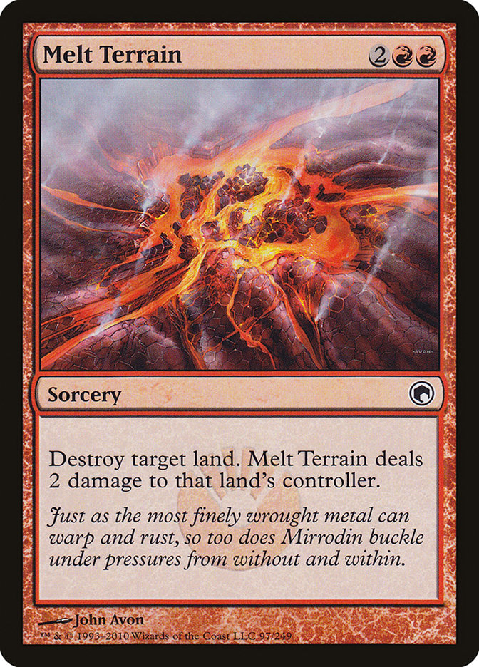 Melt Terrain [Scars of Mirrodin] | Impulse Games and Hobbies