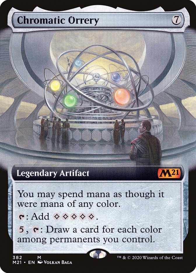 Chromatic Orrery (Extended Art) [Core Set 2021] | Impulse Games and Hobbies