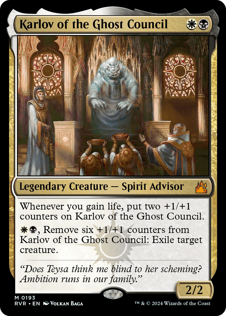 Karlov of the Ghost Council [Ravnica Remastered] | Impulse Games and Hobbies