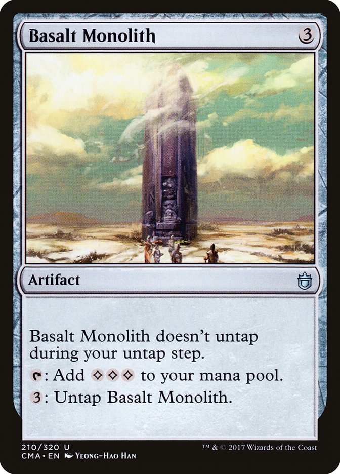 Basalt Monolith [Commander Anthology] | Impulse Games and Hobbies