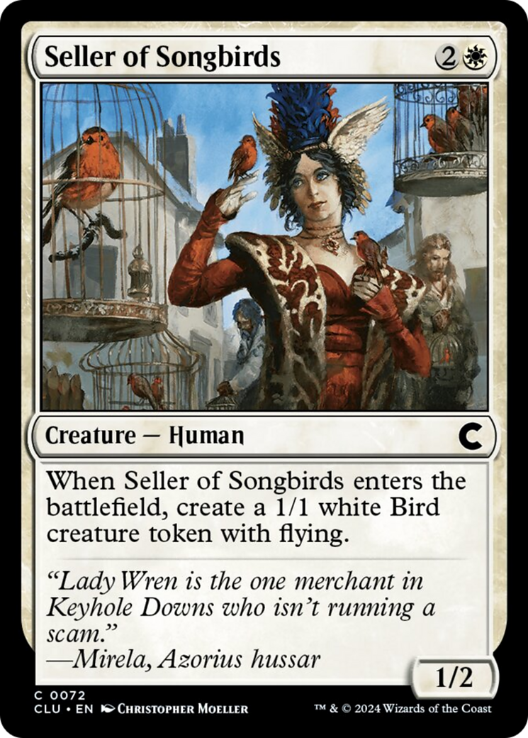 Seller of Songbirds [Ravnica: Clue Edition] | Impulse Games and Hobbies