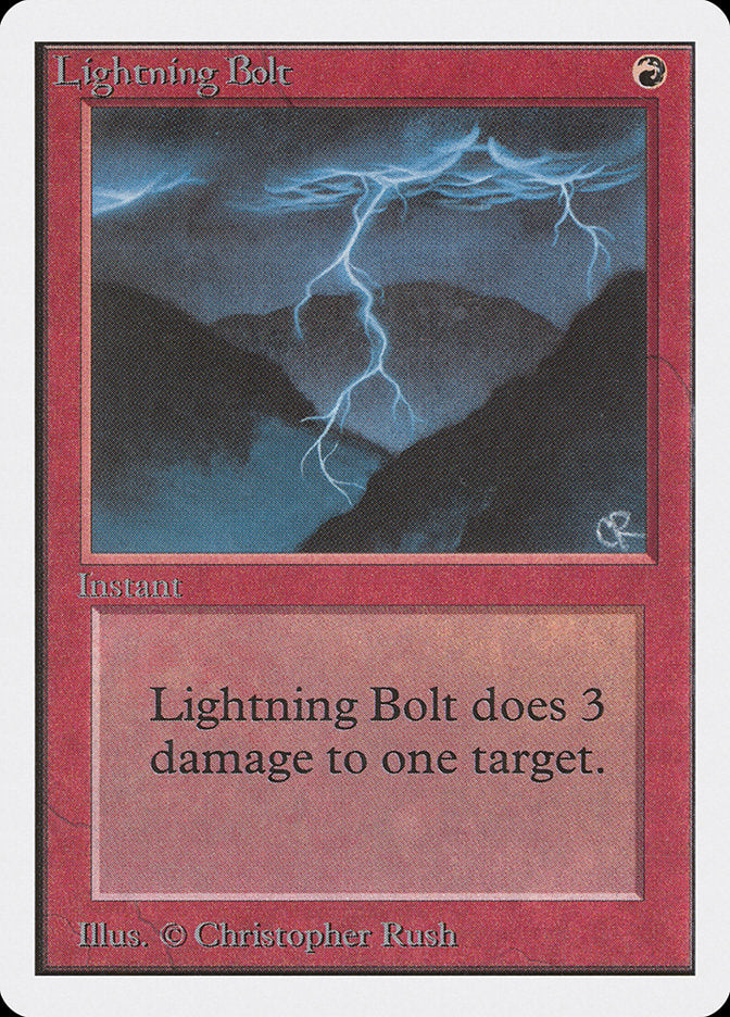 Lightning Bolt [Unlimited Edition] | Impulse Games and Hobbies