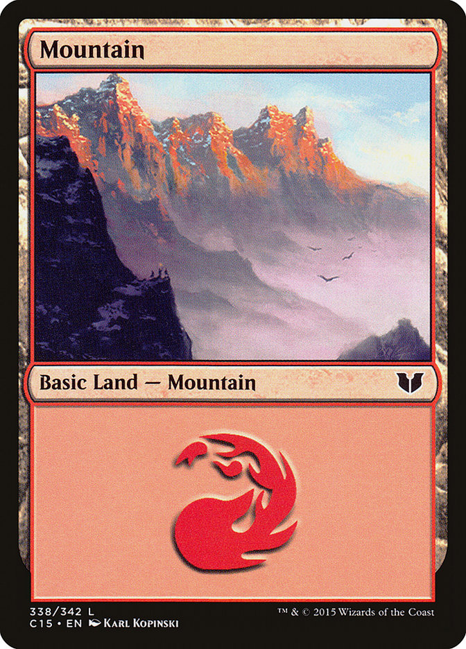 Mountain (338) [Commander 2015] | Impulse Games and Hobbies