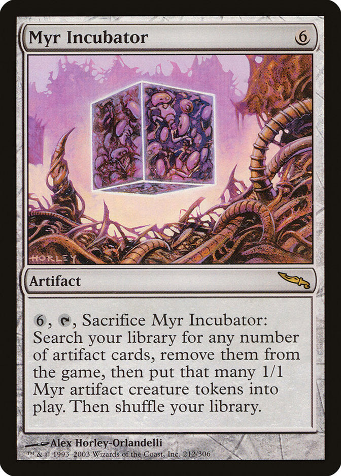 Myr Incubator [Mirrodin] | Impulse Games and Hobbies