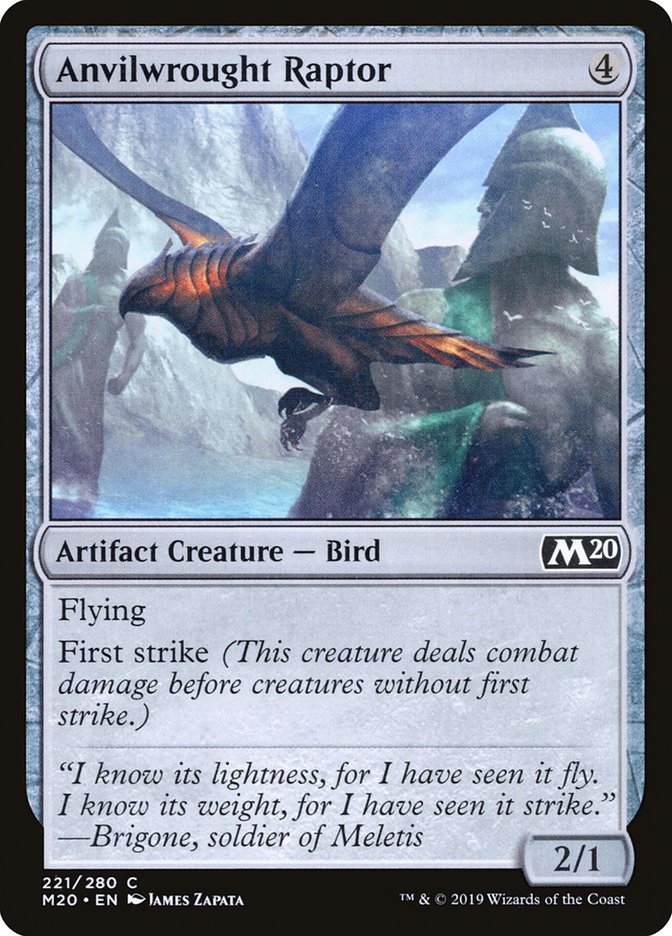 Anvilwrought Raptor [Core Set 2020] | Impulse Games and Hobbies