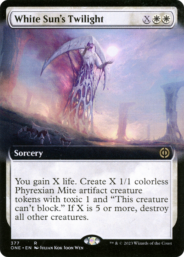 White Sun's Twilight (Extended Art) [Phyrexia: All Will Be One] | Impulse Games and Hobbies