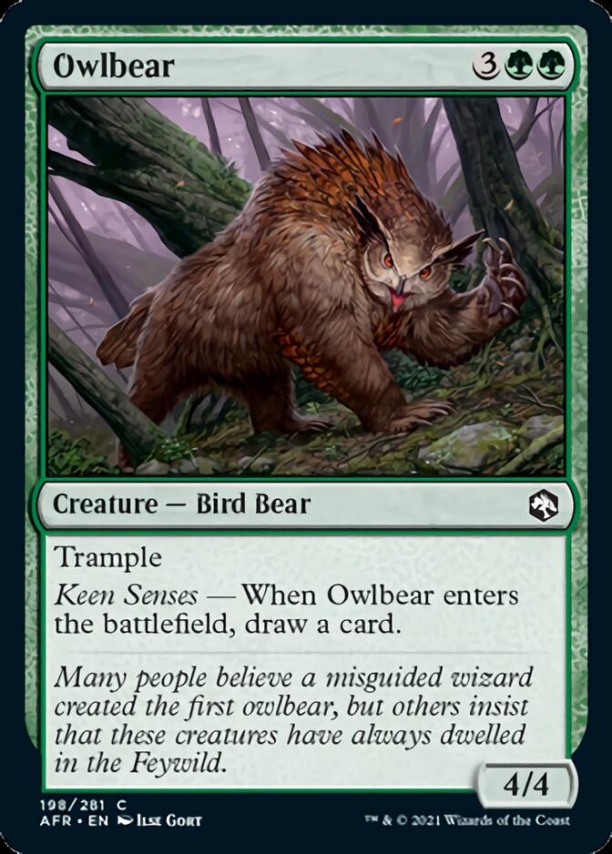 Owlbear [Dungeons & Dragons: Adventures in the Forgotten Realms] | Impulse Games and Hobbies