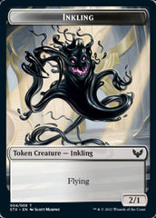 Inkling // Spirit Double-Sided Token [Strixhaven: School of Mages Tokens] | Impulse Games and Hobbies