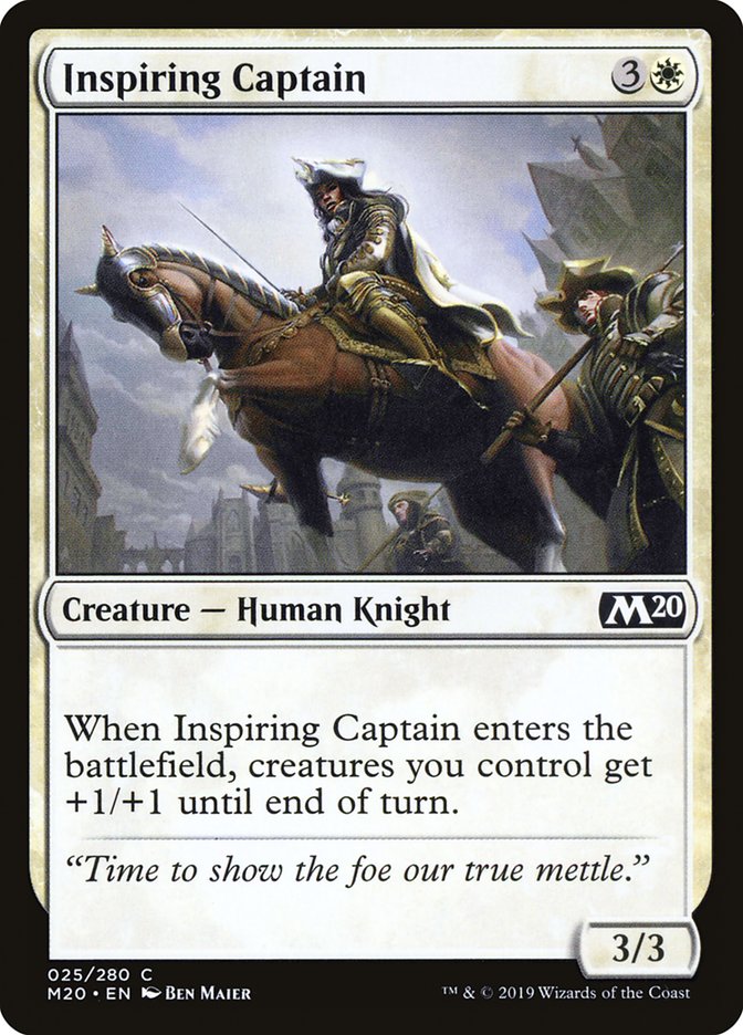 Inspiring Captain [Core Set 2020] | Impulse Games and Hobbies