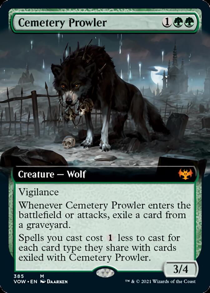 Cemetery Prowler (Extended) [Innistrad: Crimson Vow] | Impulse Games and Hobbies