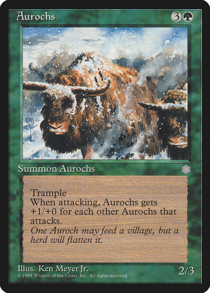 Aurochs [Ice Age] | Impulse Games and Hobbies