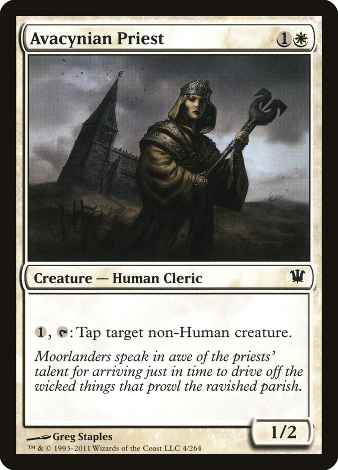 Avacynian Priest [Innistrad] | Impulse Games and Hobbies