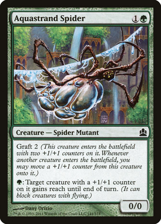 Aquastrand Spider [Commander 2011] | Impulse Games and Hobbies