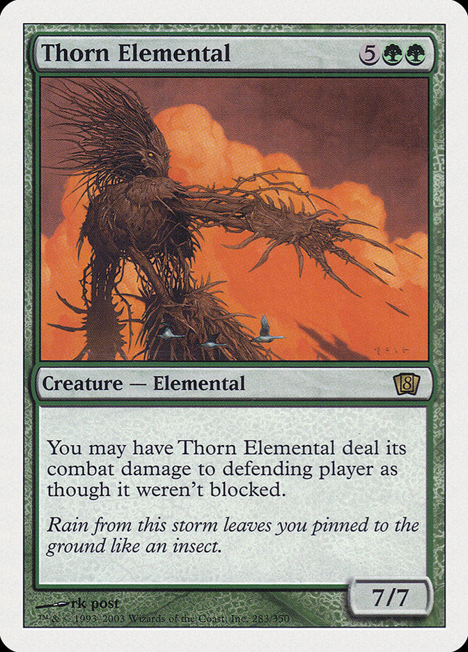 Thorn Elemental [Eighth Edition] | Impulse Games and Hobbies