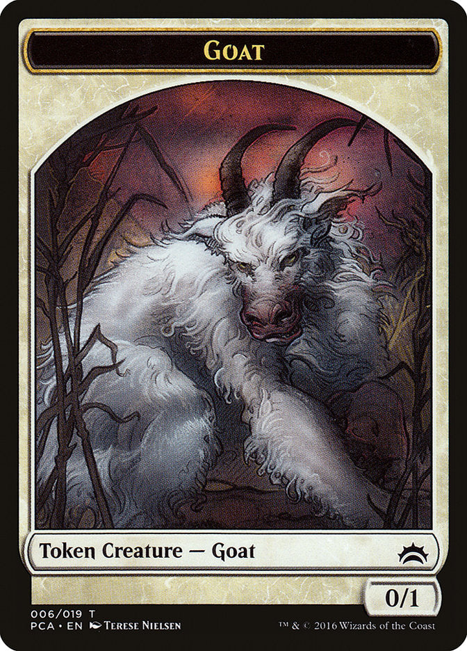 Goat // Insect Double-Sided Token [Planechase Anthology Tokens] | Impulse Games and Hobbies