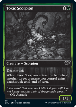 Toxic Scorpion [Innistrad: Double Feature] | Impulse Games and Hobbies