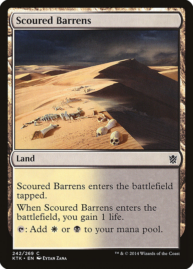 Scoured Barrens [Khans of Tarkir] | Impulse Games and Hobbies