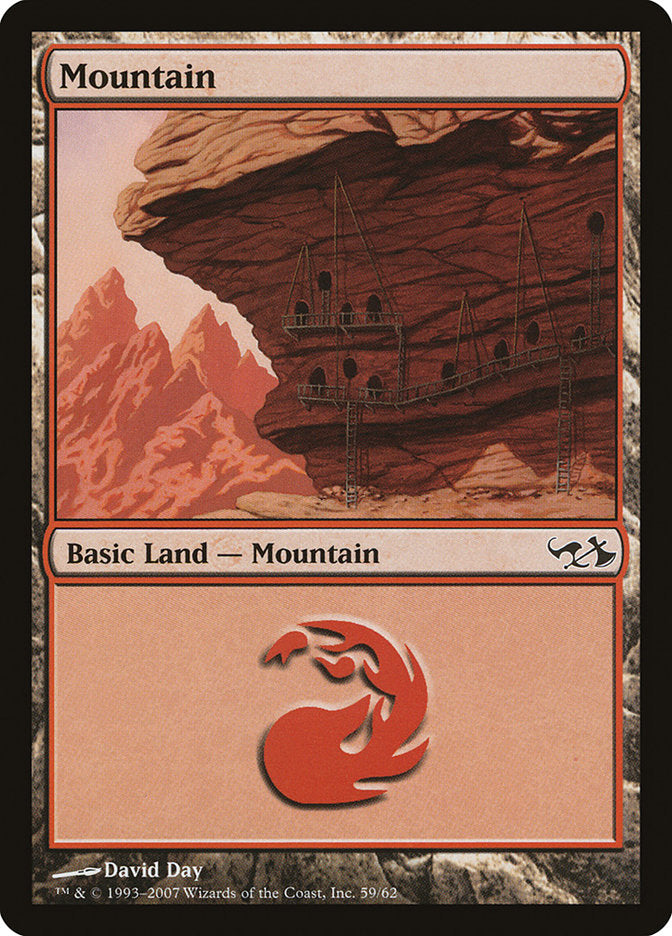 Mountain (59) [Duel Decks: Elves vs. Goblins] | Impulse Games and Hobbies