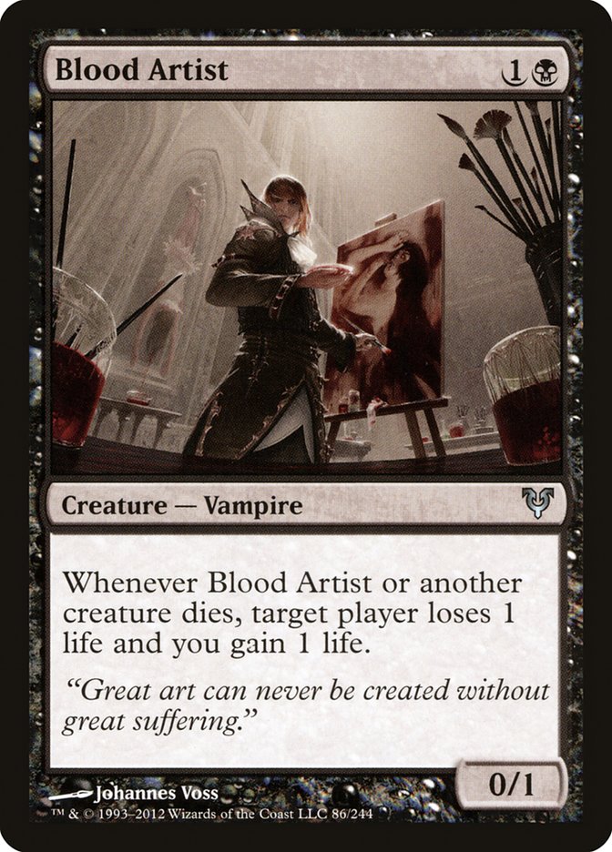 Blood Artist [Avacyn Restored] | Impulse Games and Hobbies