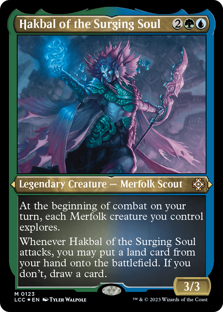 Hakbal of the Surging Soul (Display Commander) [The Lost Caverns of Ixalan Commander] | Impulse Games and Hobbies