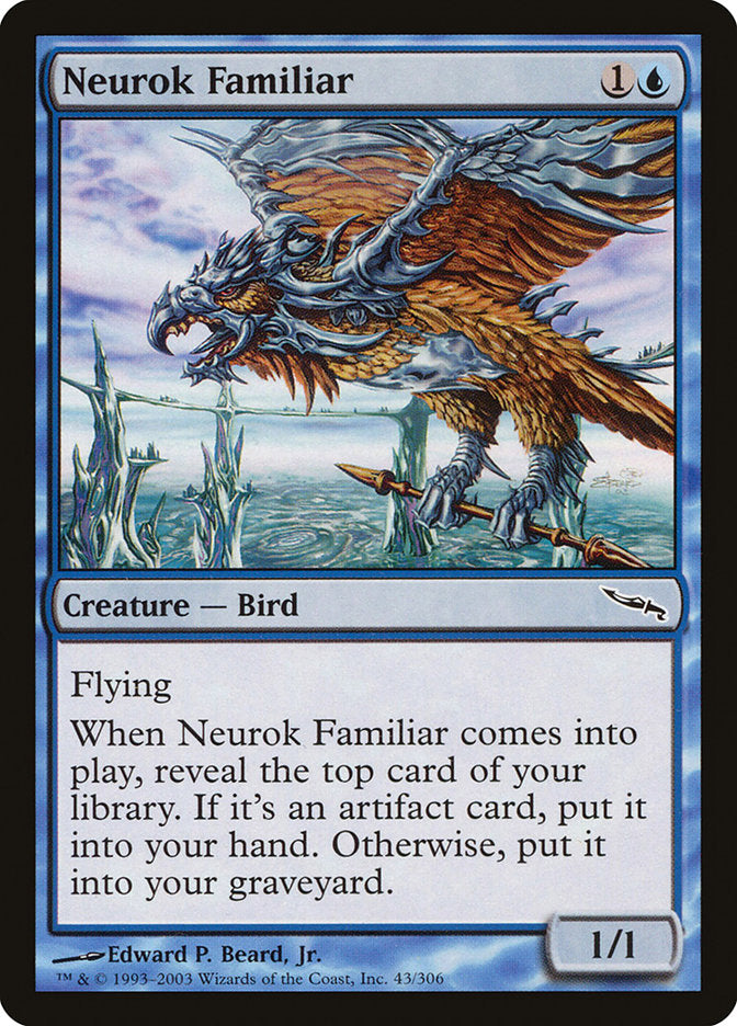 Neurok Familiar [Mirrodin] | Impulse Games and Hobbies